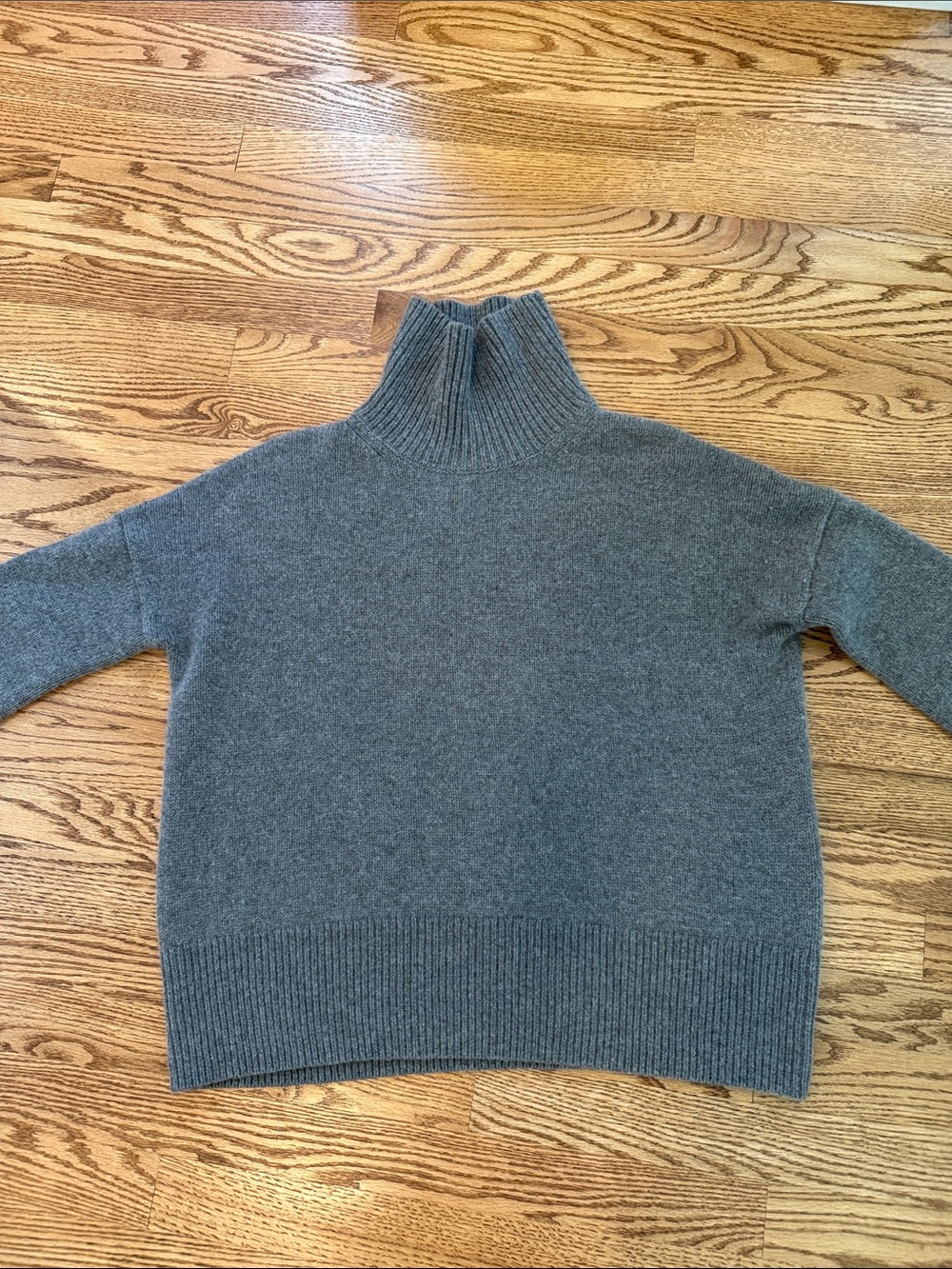 Jarbo Cozy Gray Turtleneck Sweater NWOT